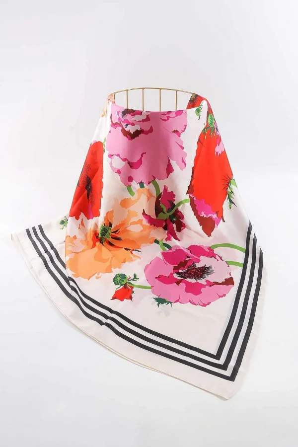 SOUL Accessories Abstract Floral Scarf* Accessories