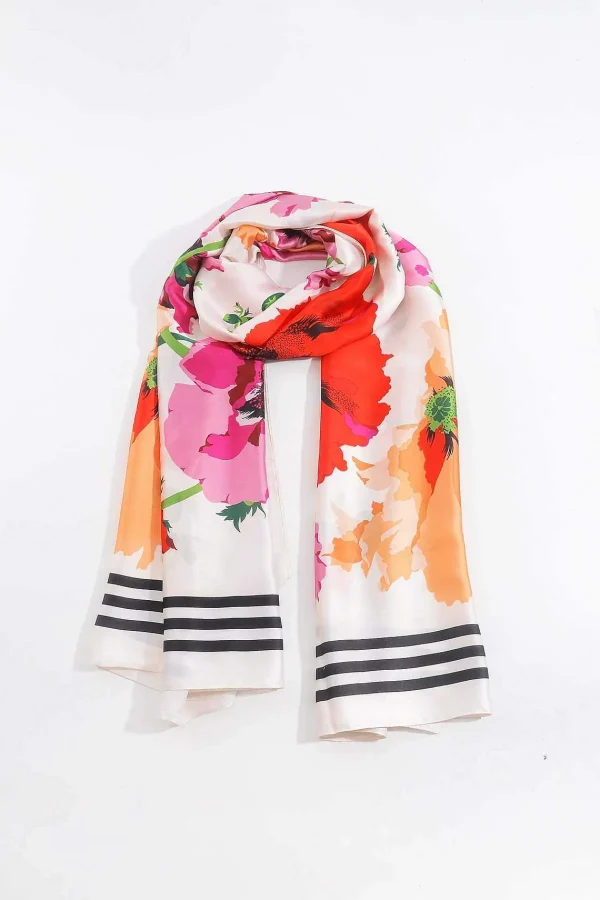 SOUL Accessories Abstract Floral Scarf* Accessories