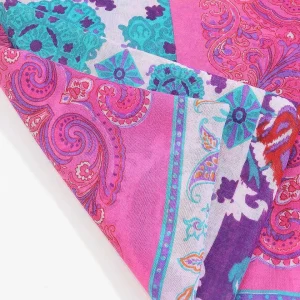 SOUL Accessories Abstract Paisley Scarf In Pink* Accessories
