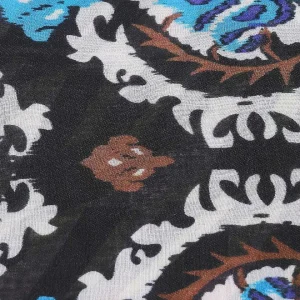 SOUL Accessories Abstract Paisley Scarf In Blue* Accessories