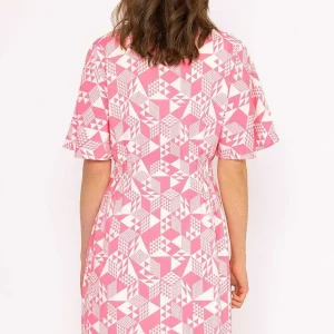 Rowen Avenue Ailbhe Knee Length Dress In Pink Print*Women Dresses & Jumpsuits