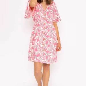 Rowen Avenue Ailbhe Knee Length Dress In Pink Print*Women Dresses & Jumpsuits