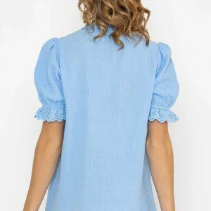 Rowen Avenue Air Flow Blouse In Blue*Women Tops & Blouses