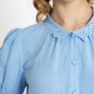 Rowen Avenue Air Flow Blouse In Blue*Women Tops & Blouses
