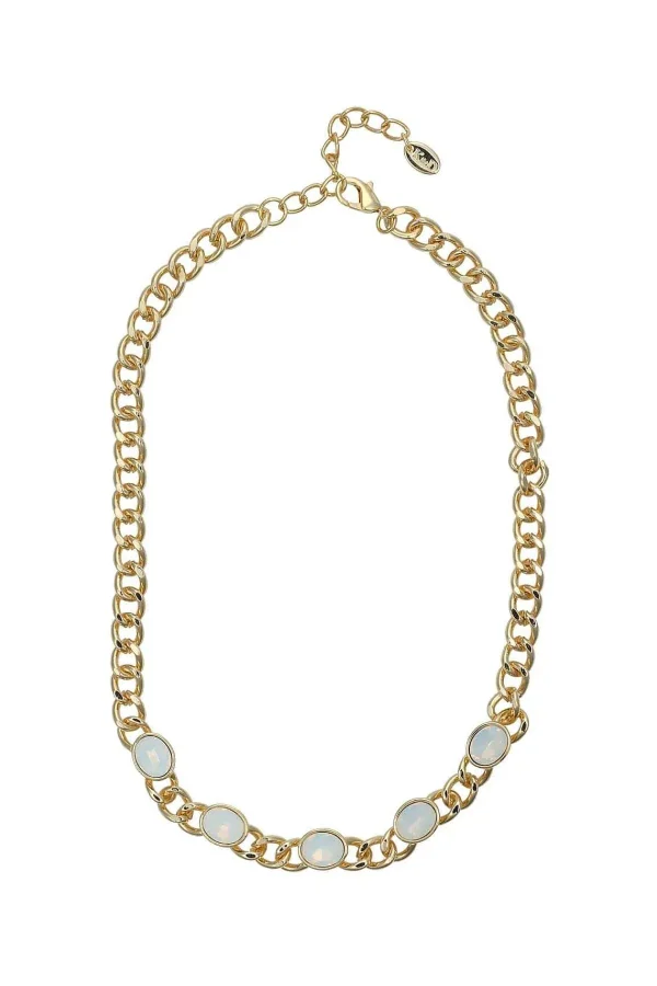 Knight & Day Alora White Opal Necklace* Boxed Gifts