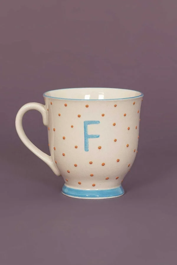 Eclectic Alphabet Mug Dot F* Homeware