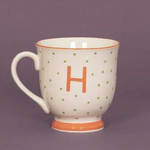 Eclectic Alphabet Mug Dot H* Homeware