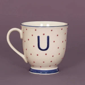 Eclectic Alphabet Mug Dot U* Homeware