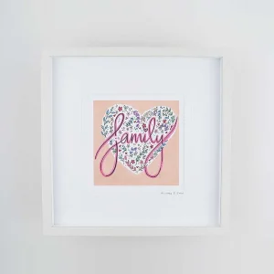 Blue Shoe Gallery Always & Ever Large Framed Art Print* Homeware