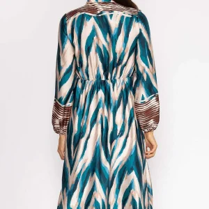 Pala D'oro Amanda Midi Dress In Teal* Sale Dresses