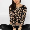 Pala D'oro Animal Knit In Black*Women Jumpers & Cardigans