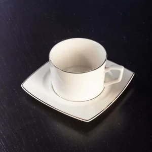 Atticus & Stone Apollo Cup And Saucer Set Of 4* Homeware