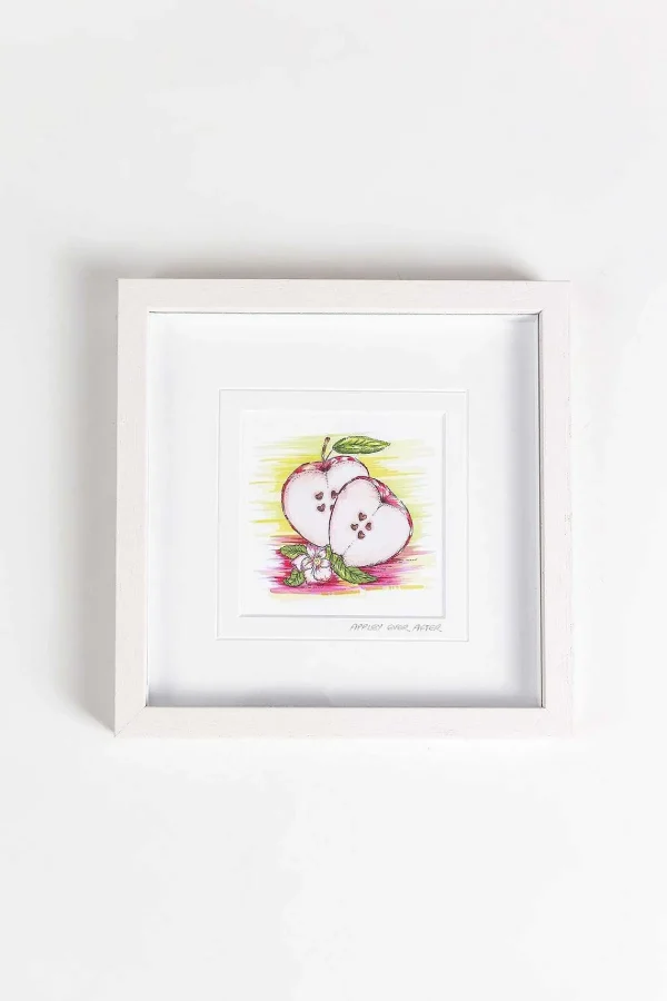 Blue Shoe Gallery Apple-Y Ever After Framed Art Print* Homeware