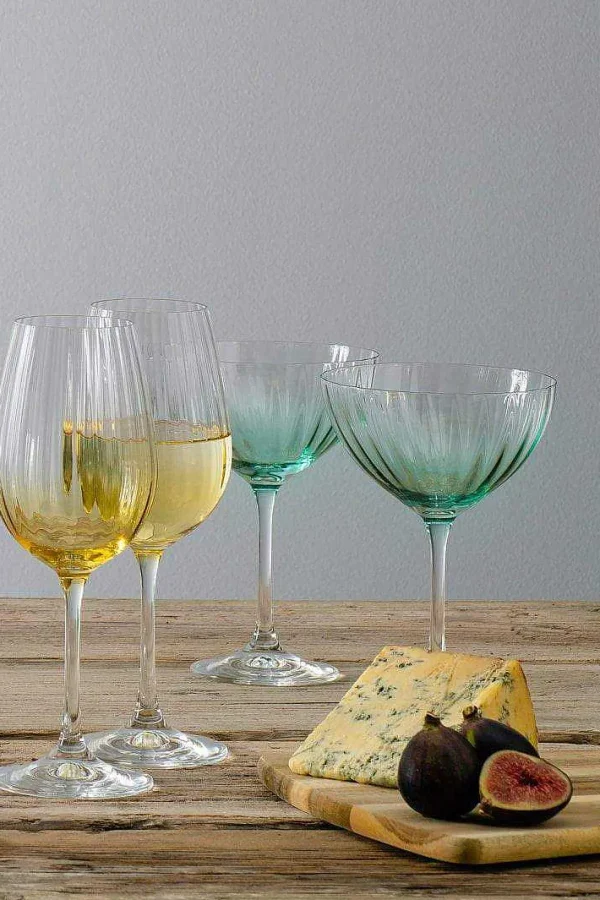 Galway Crystal Aqua Erne Cocktail Glass Set* Homeware