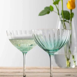 Galway Crystal Aqua Erne Cocktail Glass Set* Homeware
