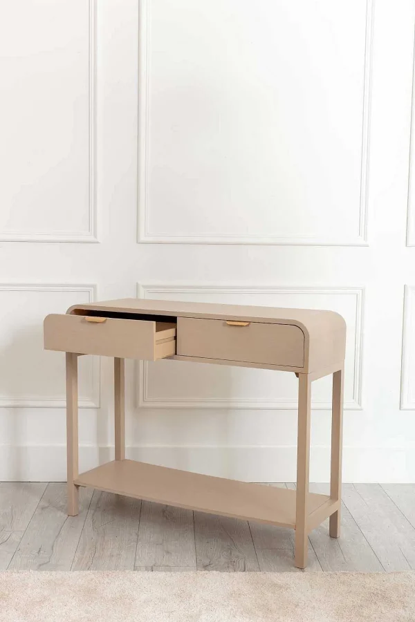 Carraig Donn HOME Arlo White Wood Console Table* Homeware