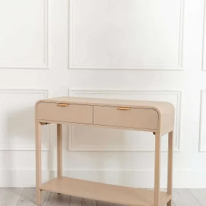 Carraig Donn HOME Arlo White Wood Console Table* Homeware