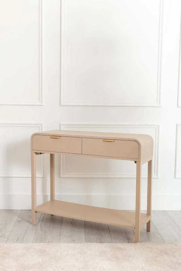 Carraig Donn HOME Arlo White Wood Console Table* Homeware