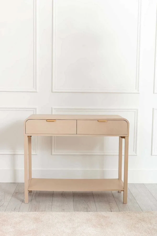 Carraig Donn HOME Arlo White Wood Console Table* Homeware