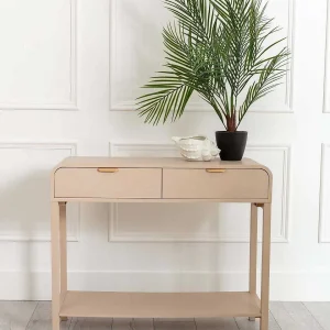 Carraig Donn HOME Arlo White Wood Console Table* Homeware