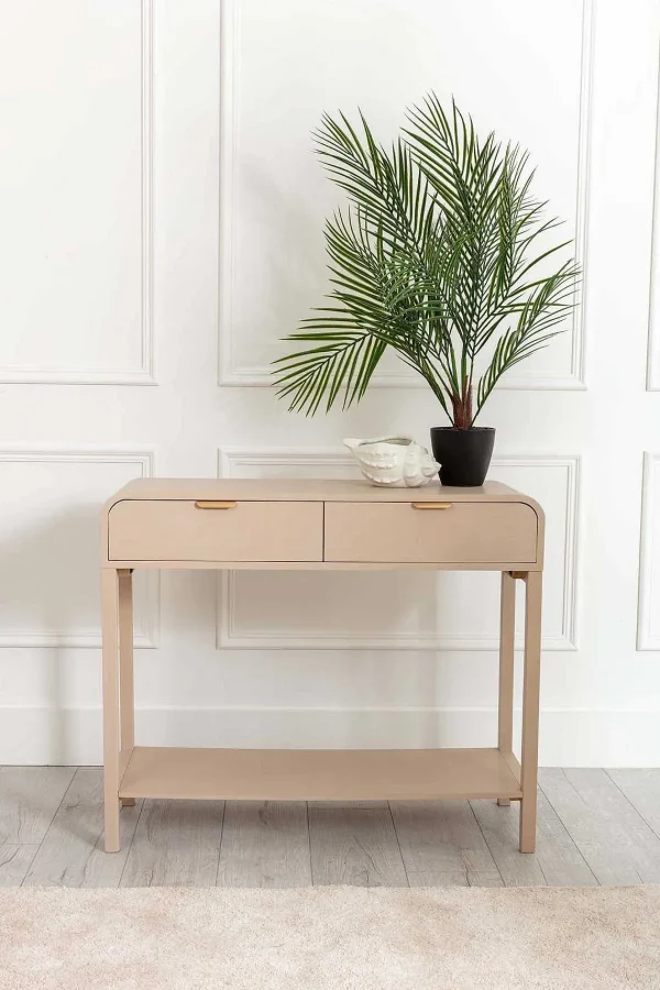 Carraig Donn HOME Arlo White Wood Console Table* Homeware