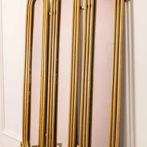 Carraig Donn HOME Art Deco Gold Triple Wall Mirror* Homeware