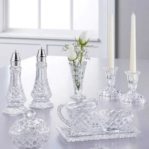 Galway Crystal Ashford Glass Salt & Pepper Set* Homeware