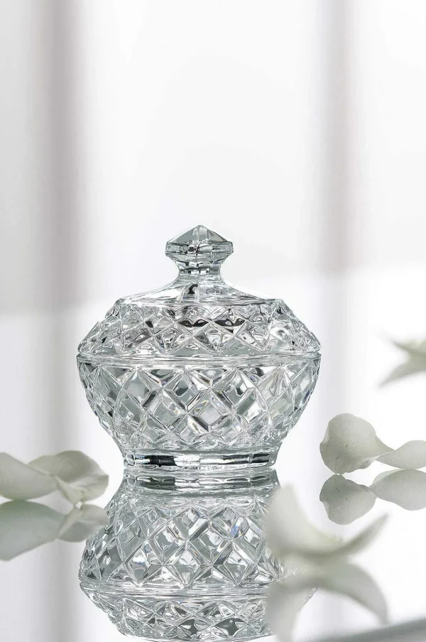 Galway Crystal Ashford Glass Trinket Box* Homeware