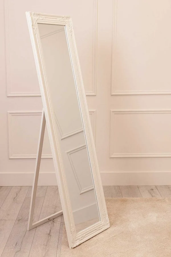 Carraig Donn HOME Audrey Cream Floor Standing Mirror* Homeware
