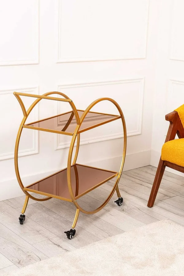 Carraig Donn HOME Audrey Gold Bar Cart* Homeware