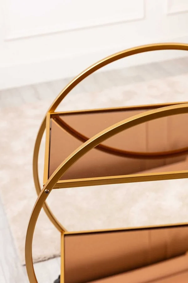 Carraig Donn HOME Audrey Gold Bar Cart* Homeware