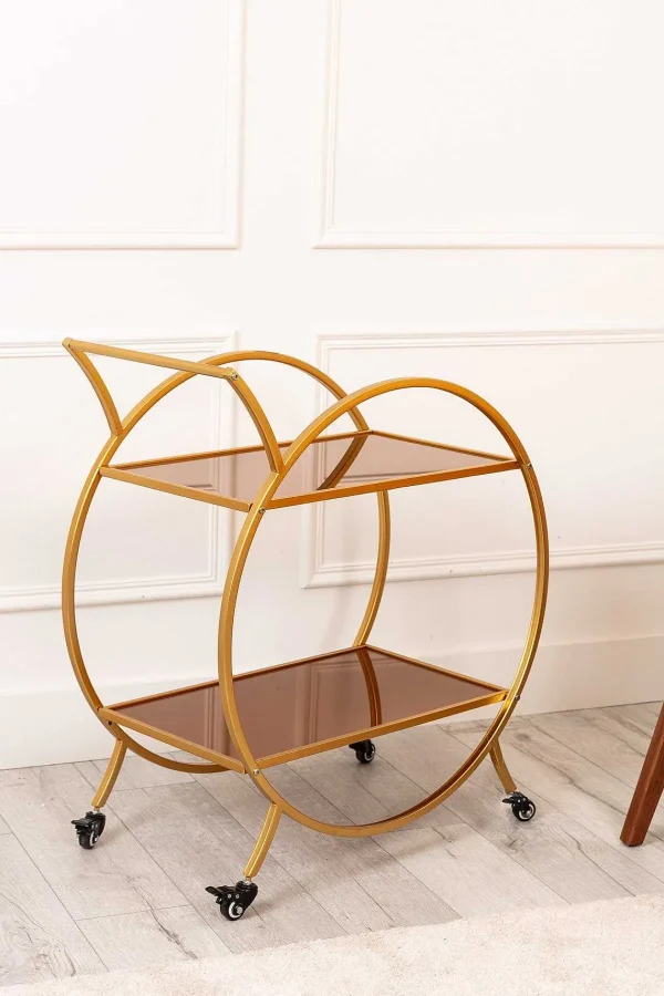 Carraig Donn HOME Audrey Gold Bar Cart* Homeware