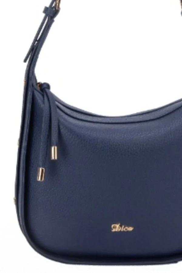 Dice Bali Curve Shoulder Bag In Navy*Women As Seen On Social