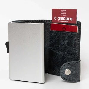 C-Secure Bank Cards Protector Wallet In Black* Accessories