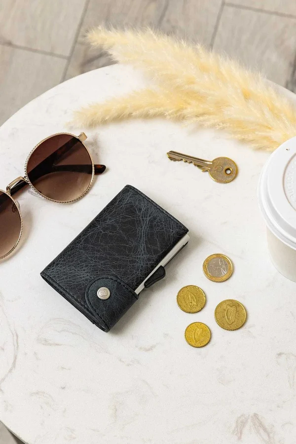 C-Secure Bank Cards Protector Wallet In Black* Accessories