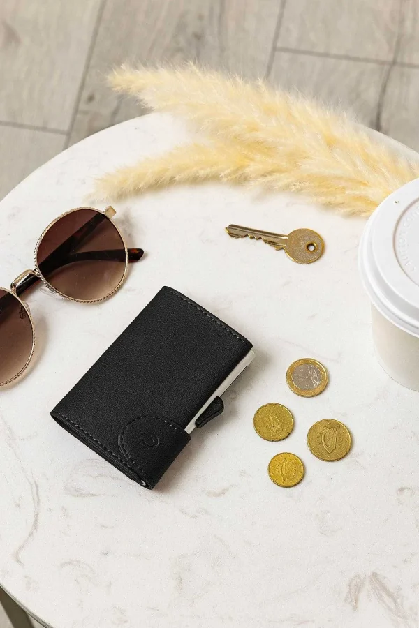 C-Secure Bank Cards Protector Wallet In Black* Him
