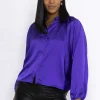 Pala D'oro Batwing Blouse In Purple*Women Tops & Blouses