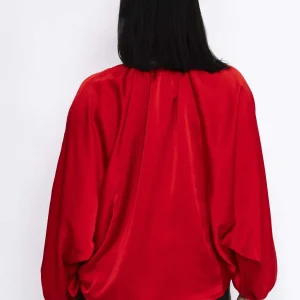 Pala D'oro Batwing Blouse In Red*Women Tops & Blouses
