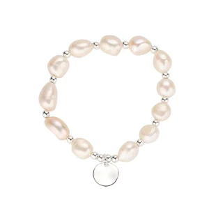 Knight & Day Bella Freshwater Pearl Silver Bracelet* Jewellery