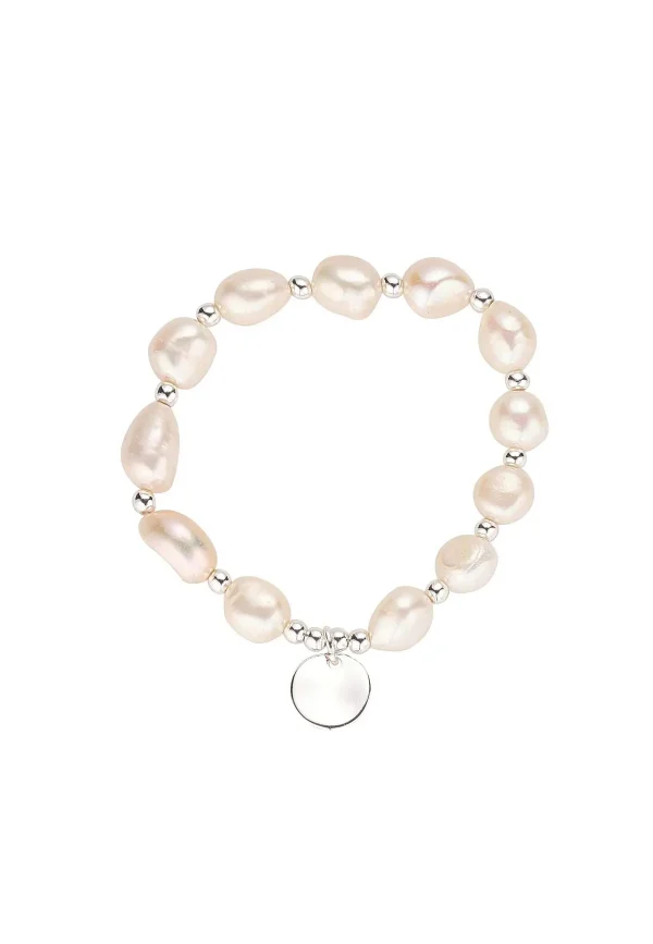 Knight & Day Bella Freshwater Pearl Silver Bracelet* Jewellery