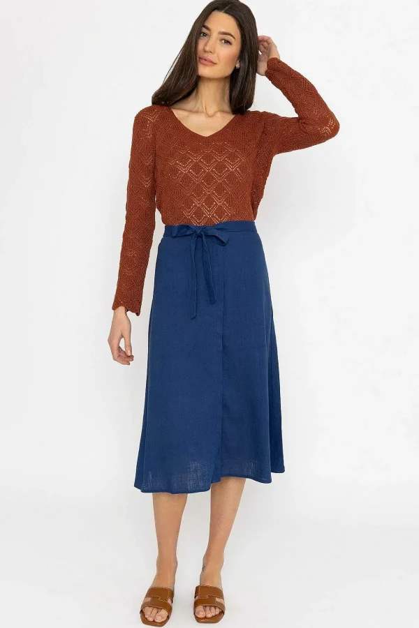Rowen Avenue Belted Midi Skirt*Women Skirts & Shorts