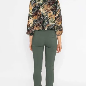 Pala D'oro Bengaline Trousers In Khaki*Women Jeans & Trousers