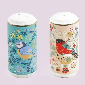 Tipperary Crystal Gift Birdy Ceramic Salt & Pepper Shakers* Homeware