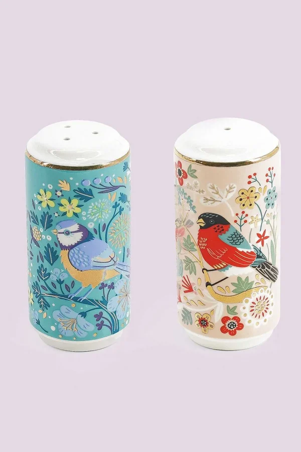Tipperary Crystal Gift Birdy Ceramic Salt & Pepper Shakers* Homeware