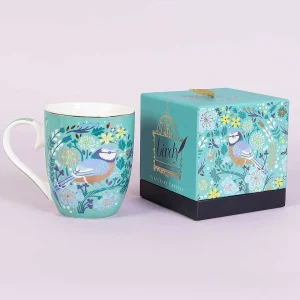 Tipperary Crystal Gift Birdy Mug - Blue Tit* Homeware