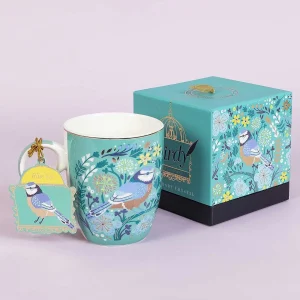 Tipperary Crystal Gift Birdy Mug - Blue Tit* Homeware