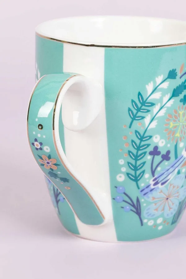 Tipperary Crystal Gift Birdy Mug - Blue Tit* Homeware
