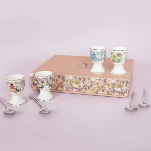 Tipperary Crystal Gift Birdy Set Of 4 Egg Cups* Homeware
