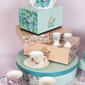 Tipperary Crystal Gift Birdy Set Of 4 Egg Cups* Homeware