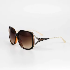 SOUL Accessories Black And Brown Contrast Arm Sunglasses*Women As Seen On Social
